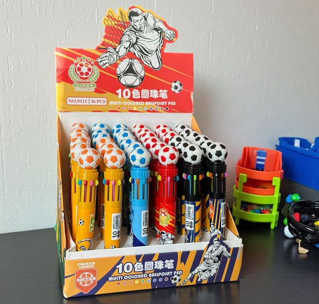 36 Lapiceros Multitintas Baloncito $10.9 c/u