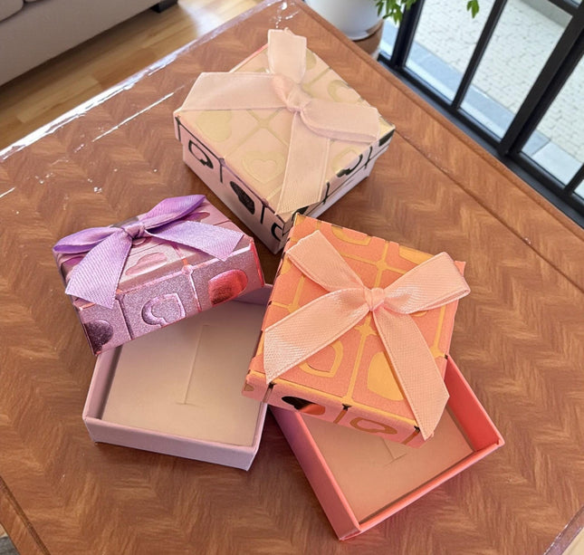 24 Cajitas Corazones Regalo "San Valentin" $5.5 c/u