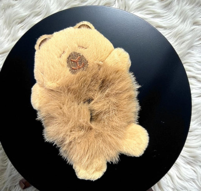12 Scrunchies Capibaras Peluches $18 c/u