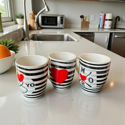 3 Taza Amor  $29 c/u