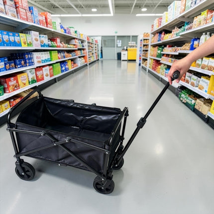 Carrito de SuperMercado Plegable con Agarradera