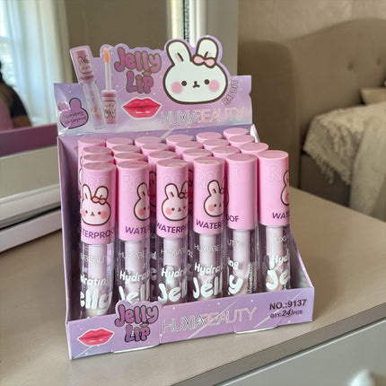 12 Gloss Conejito Huxia Beauty $11 c/u
