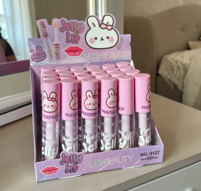 12 Gloss Conejito Huxia Beauty $11 c/u