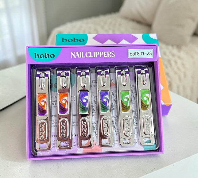 12 Cortauñas Grandes Decorados $5.9 c/u