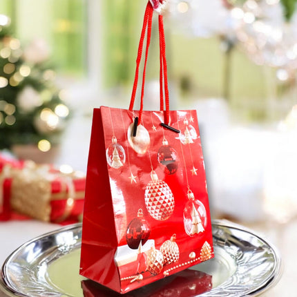 12 Bolsas de Navidad $3.9 c/u