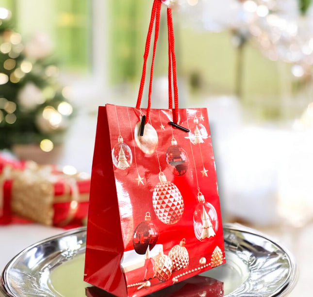 12 Bolsas de Navidad $3.9 c/u