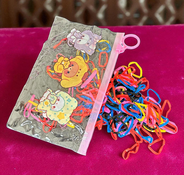12 Bolsas Sanrio Resellables con Ligas para el cabello $6 c/u