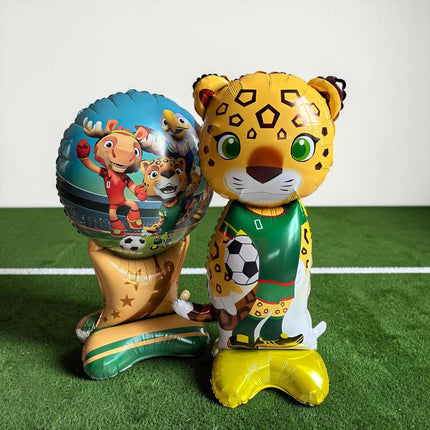 3 Globo Copa/Mascota Mundial 26 107cm $35 c/u
