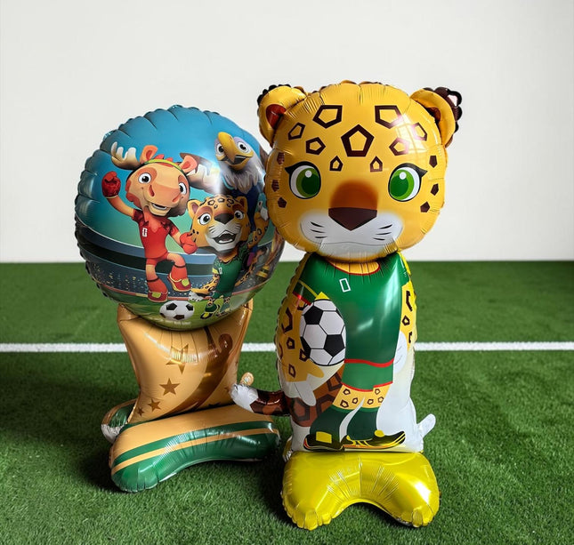 3 Globo Copa/Mascota Mundial 26 107cm $35 c/u