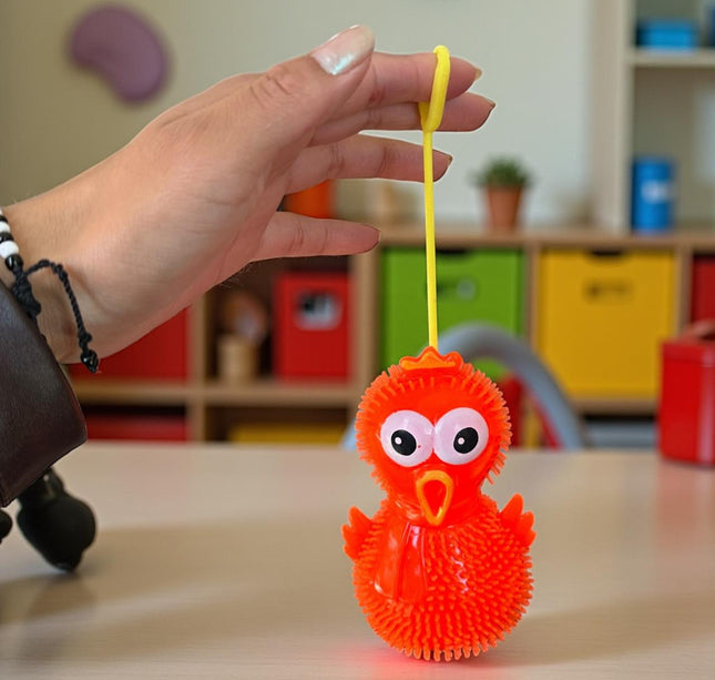 12 Squishie Pollo Colores con Luces $19 c/u