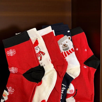 10 Calcetines Navideños Decorados $21.25 c/u