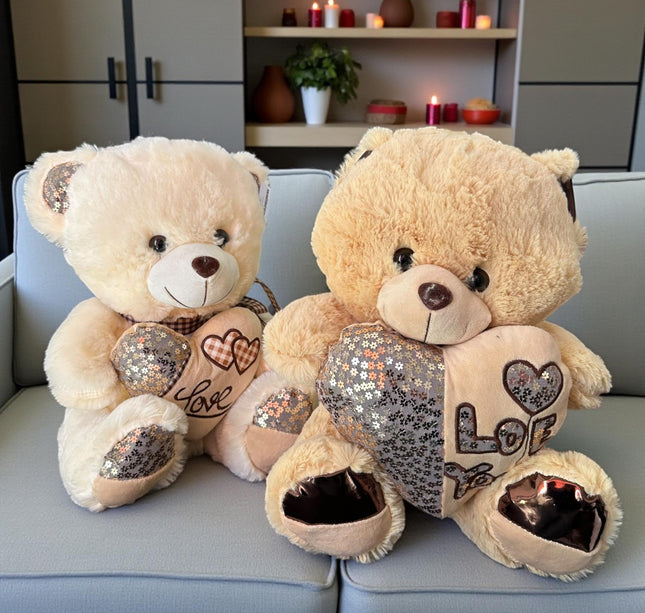 Oso de Peluche Hermoso "Love" Grande