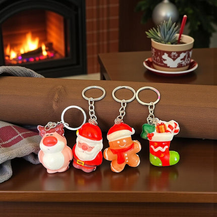 12 Squishie Llavero Navideño Ch $9.37 c/u