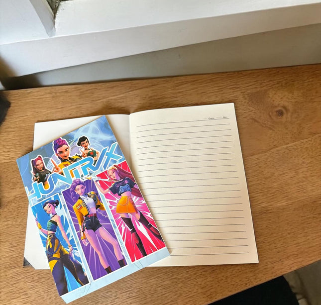 20 Libretas Guerreras K-Pop Francesa Cocidas $7.5 c/u