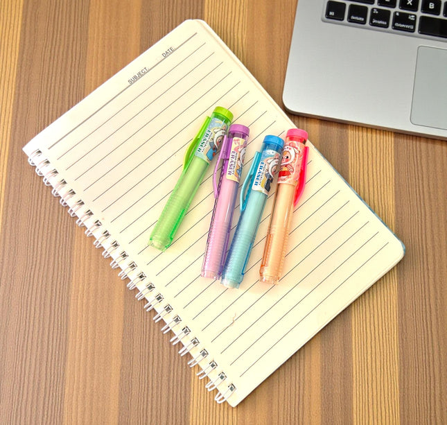 24 Gomas Retractiles Animalitos Colores $6 c/u