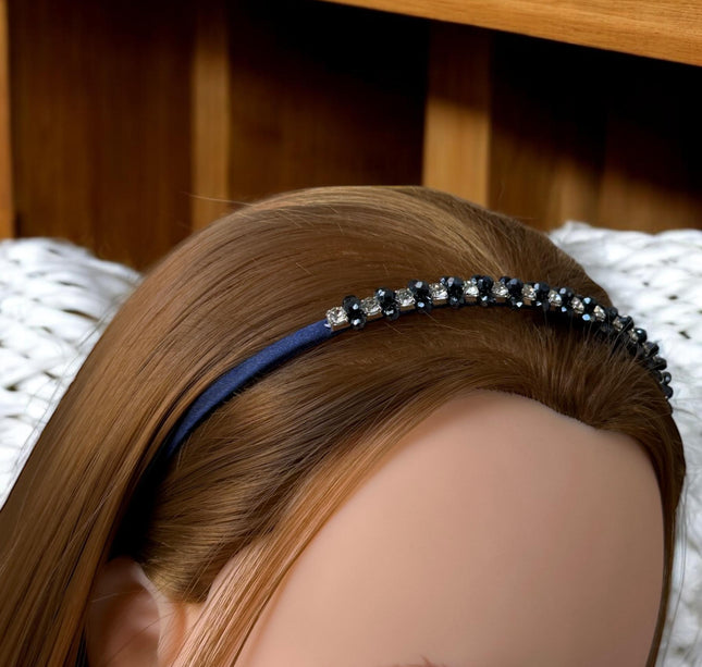 12 Diademas Premium Pedreria Hermosa $10 c/u