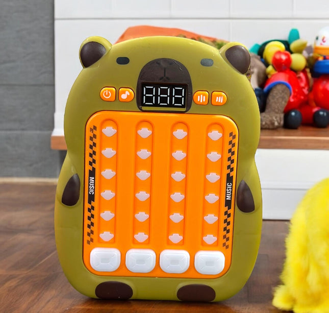 Capibara Pop It con Luz y Sonido