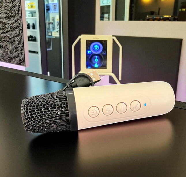 Set de Bocina con Luz y Microfono