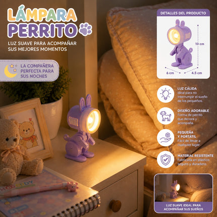 25 Lampara de Escritorio Mini Perrito $5.9 c/u