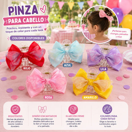 Exclusivo Tienda en linea 💥💎 12 Pinzas Moños con Mariposa Linda $7.5 c/u