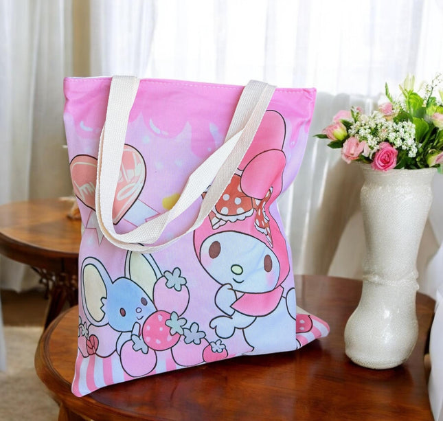 6 Bolsa Sanrio tipo Tote con Cierre $39 c/u