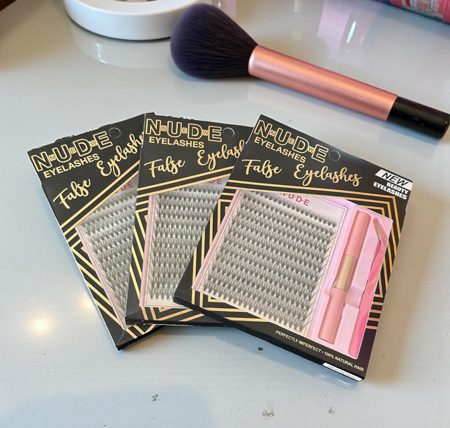 3 Set de Extenciones de Pestañas "False Eyelashes" $70 c/u