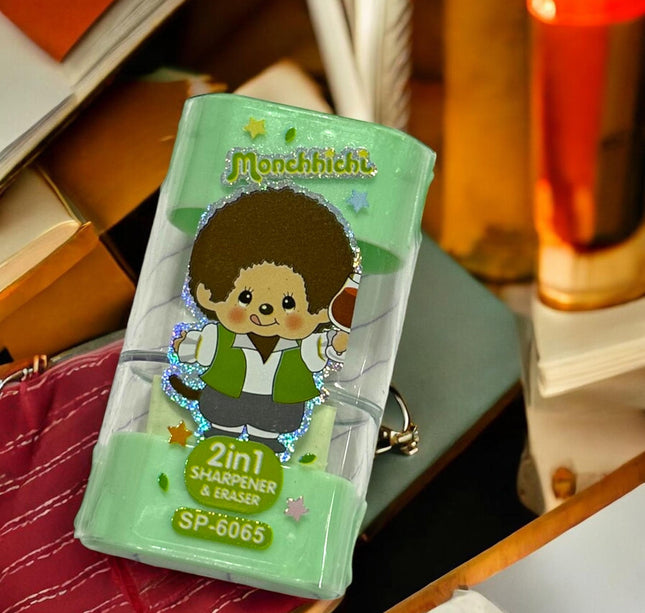 24 Sacapuntas con Borrador Muñequitas $6.75 c/u