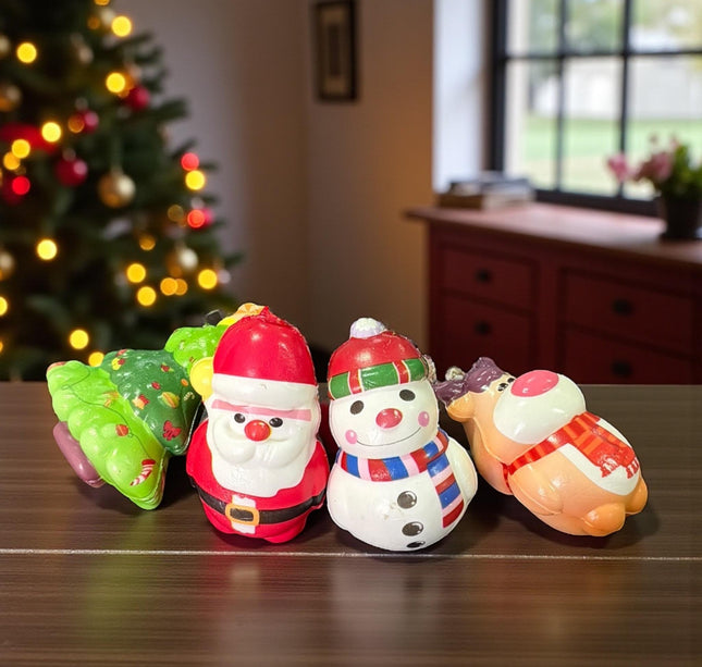 12 Squishies Llavero Navideño Figuras G $10.41 c/u