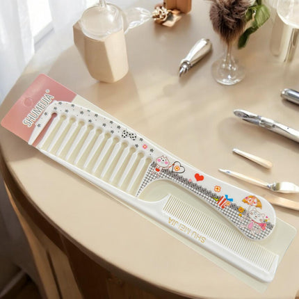 12 Sets 2 Peines para Cabello  decorados Gatitos $6.9 c/u