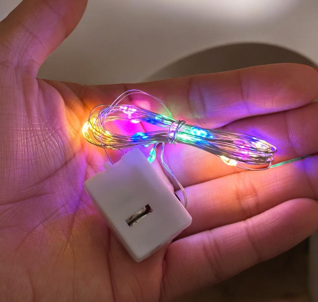 12 Luz de Hadas Colores 2M $7 c/u