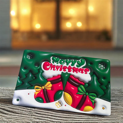 3 Tapetes Navideños para Interiores con Estampado $29 c/u