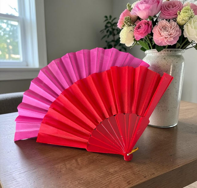 12 Abanico de colores pasteles liso  $11.67 c/u