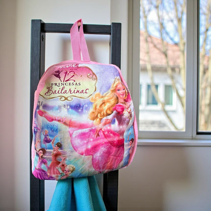 Mochila Barbie de Peluche con Tirantes Ajustables