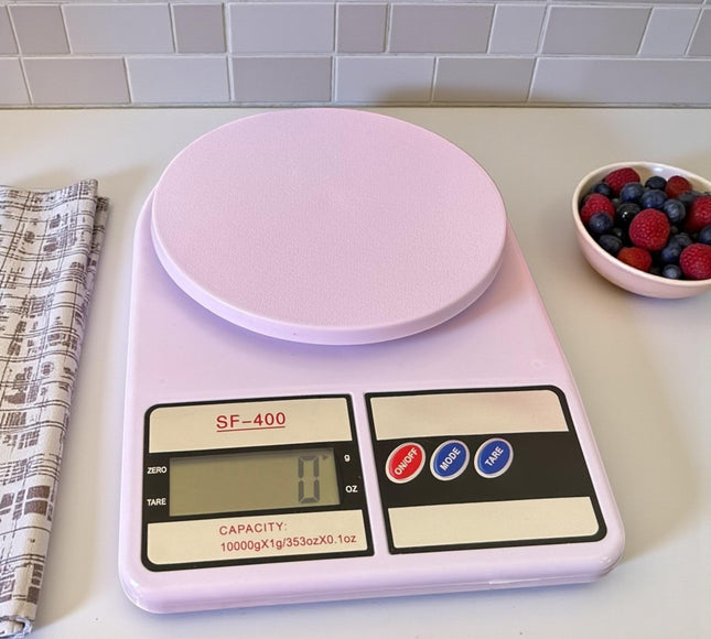 Bascula para Comida Electronica