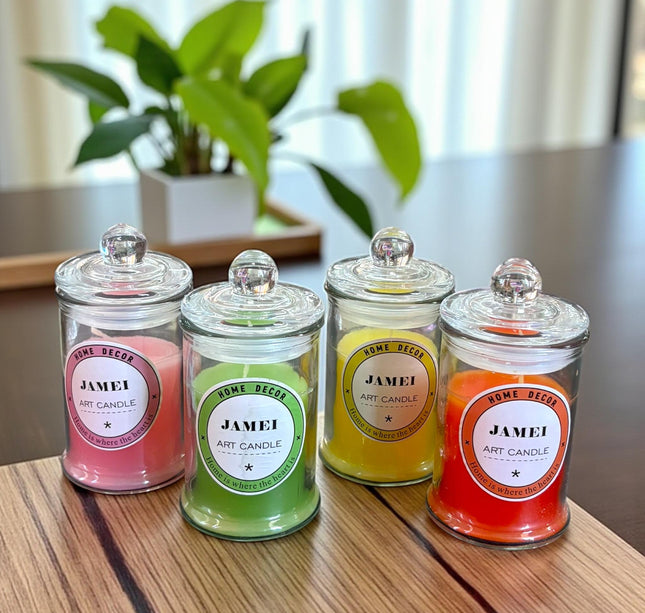 Velas Aromaticas en Cristal