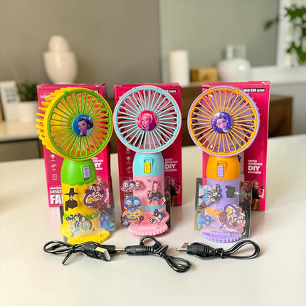 Ventilador Guerreras K-Pop Individual