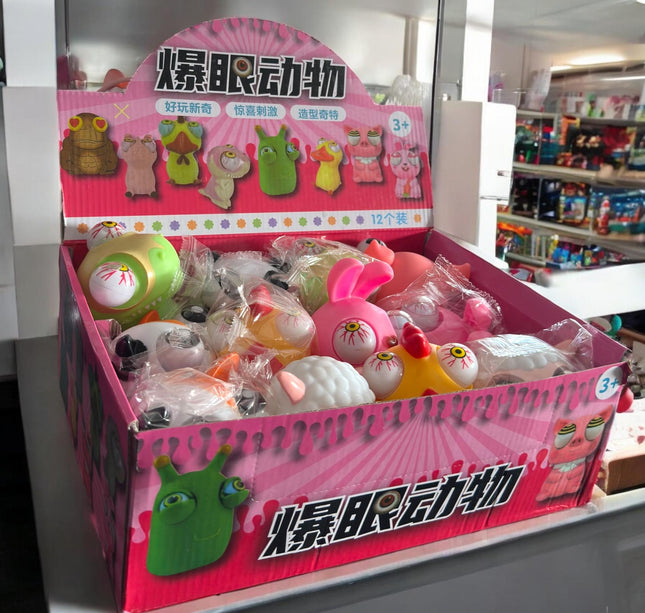 6 Ojos Saltones Squishies Animalitos   $32 c/u