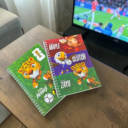 12 Libretas Mascotas Mundialistas Francesas $13 c/u