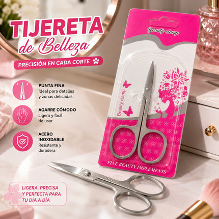 12 Tijeras para Definir Ceja $5.9 c/u