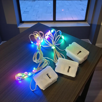 10 Luces de Hada Colores Amarillo/Colores/Blanca $7 c/u