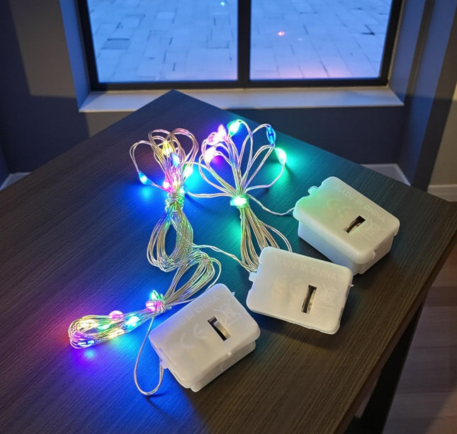 10 Luces de Hada Colores Amarillo/Colores/Blanca $7 c/u