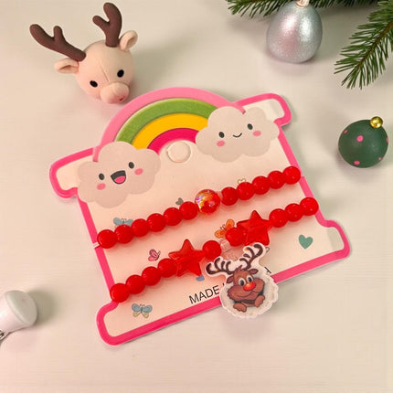 12 Set  2 Pulseras Navideñas $7.2 c/u