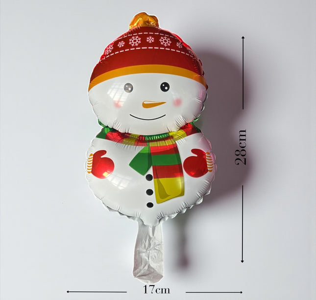10 Globos Navideños Figuras $3 c/u