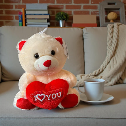 3 Oso de Peluche con Corazoncito Rosa/Rojo/Café/Beige $69 c/u