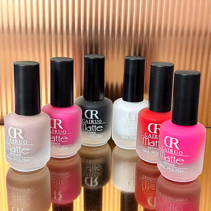 24 Esmaltes para uñas Matte "Cairuo" $12.9 c/u
