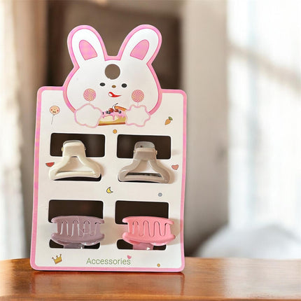 12 Sets 4 Pincitas para Cabello Colores $5.8 c/u