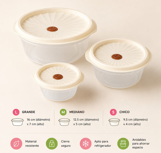 Exclusivo Tienda en linea 💥💎 Set 3 Toppers para Cocina con Tapa