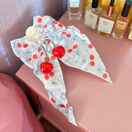 12 Moños con Cerezas Decorados $9.5 c/u