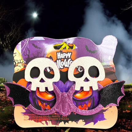 12 LENTES DISFRAZ HALLOWEEN $16.5 c/u