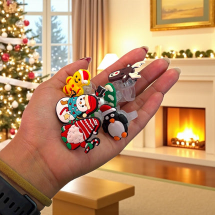 50 Anillos Navideños Con Luz $4.25 c/u